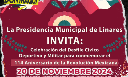 GERARDO GUZMÁN INVITA A DESFILE CÍVICO Y MILITAR EN LINARES EL PRÓXIMO 20 DE NOVIEMBRE