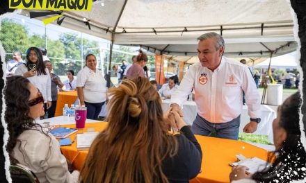 HÉCTOR GARCÍA LLEVA BRIGADA CIUDADANA A VALLES DEL SOL EN EL MUNICIPIO DE GUADALUPE