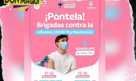 HÉCTOR GARCÍA, ALCALDE DE GUADALUPE, LANZA CAMPAÑA DE VACUNACIÓN DRIVE-THRU CONTRA INFLUENZA, COVID-19 Y NEUMOCOCO.