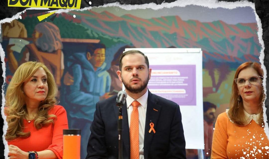 DANIEL ACOSTA A TRAVÉS DE LA SECRETARÍA DE PARTICIPACIÓN CIUDADANA REAFIRMA COMPROMISO DE CERO TOLERANCIA DE VIOLENCIA CONTRA LA MUJER