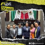 JUAN ESPINOZA EGUÍA RECIBE A COMPAÑEROS DE LA UANL