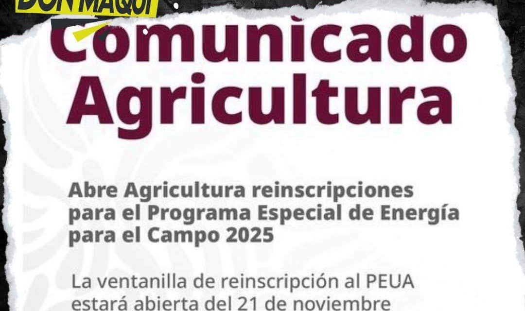 MIGUEL ÁNGEL SALAZAR INVITA A PARTICIPAR EN EL PROGRAMA DE ENERGÍA ELÉCTRICA PARA EL CAMPO