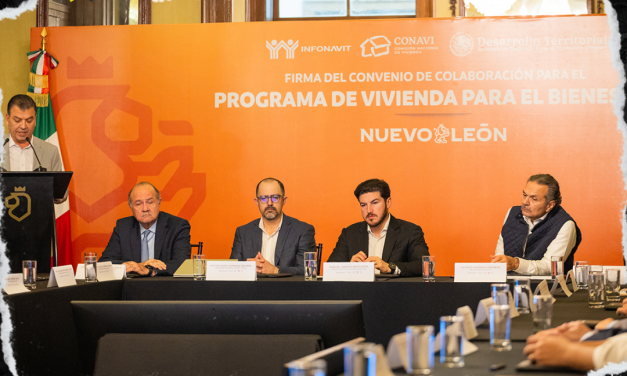 SAMUEL GARCÍA Y FEDERACIÓN FIRMAN ACUERDO PARA CONSTRUIR 33 MIL VIVIENDAS EN NUEVO LEÓN