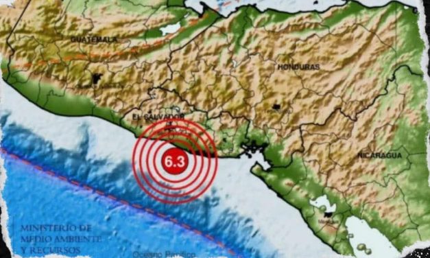 SISMO DE 6.3 SACUDIÓ CUATRO PAÍSES CENTROAMERICANOS