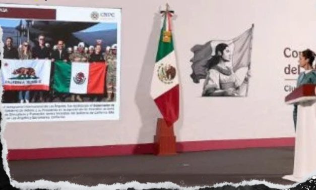 CLAUDIA SHEINBAUM SUBRAYA LA NECESIDAD DE MANO DE OBRA MEXICANA EN INCENDIOS DE LOS ÁNGELES