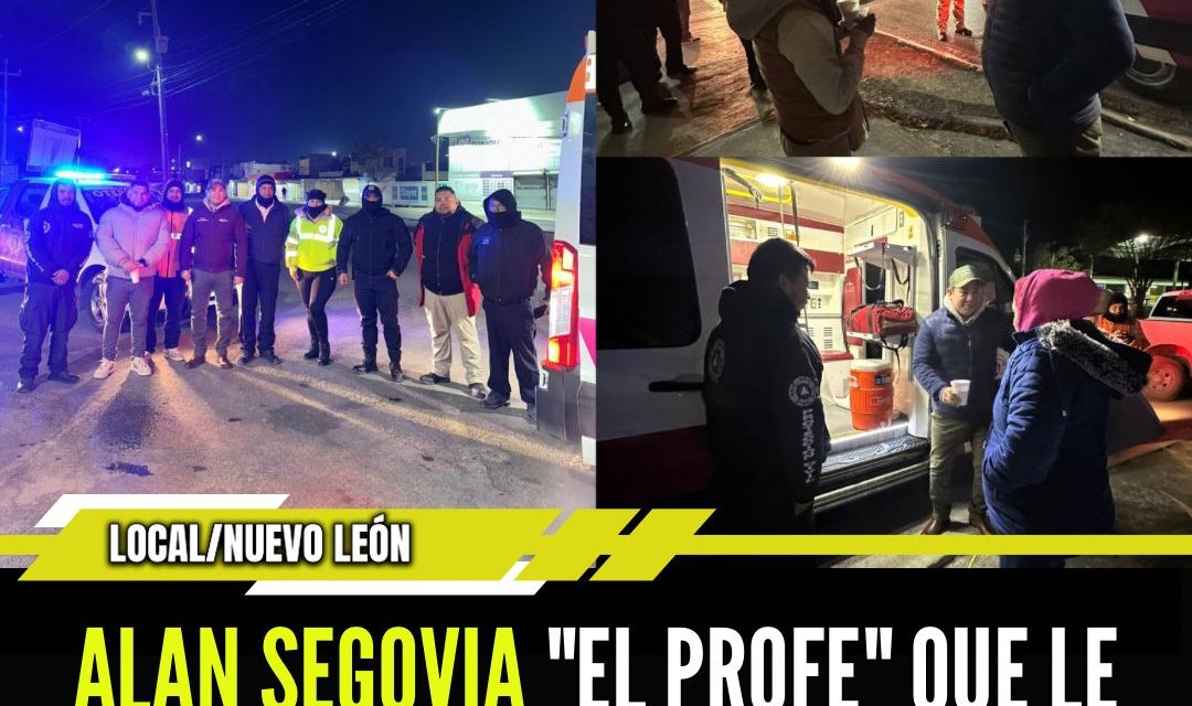 ALAN SEGOVIA “EL PROFE” QUE LE MADRUGA AL FRÍO EN ZUAZUA