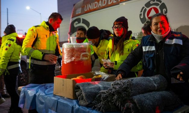GOBIERNO DEL ESTADO CONTINÚA CON OPERATIVO CARRUSEL POR LAS BAJAS TEMPERATURAS REGISTRADAS EN LA ENTIDAD