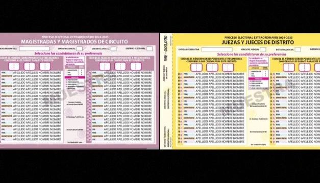 INE PROMUEVE BOLETAS PARA ELECCIÓN DE JUECES DE DISTRITO Y MAGISTRADOS