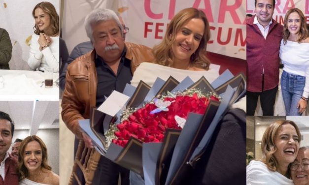 CLARA LUZ FLORES, ENTRE VELAS DE CUMPLEAÑOS Y DESTELLOS DE FUTURO POLÍTICO POR: DON MAQUI