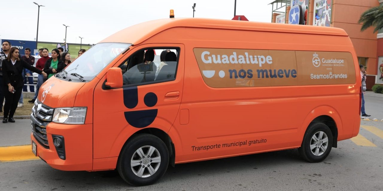 ARRANCA HÉCTOR GARCÍA PROGRAMA DE TRANSPORTE GRATUITO “GUADALUPE NOS MUEVE” EN LA ZONA ORIENTE