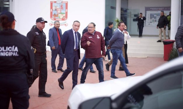 ANDRÉS MIJES PRESENTA SU MODELO DE SEGURIDAD Y EFECTIVIDAD PARA REDUCIR LA INSEGURIDAD EN ESCOBEDO
