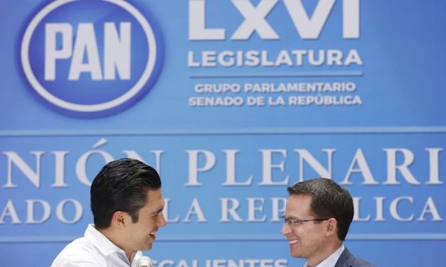 RICARDO ANAYA ASUME EL CONTROL DEL PAN COMO COORDINADOR EN EL SENADO
