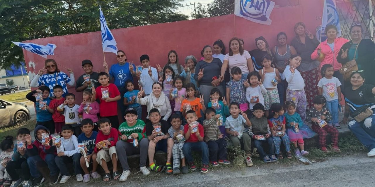 AILE TAMEZ RECORRE CADEREYTA LLEVANDO APOYO Y ALEGRÍA A SU DISTRITO