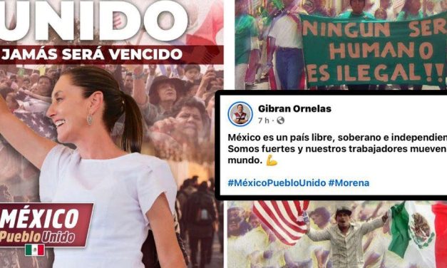 GIBRÁN ORNELAS SE SUMA A LA CAUSA DE CLAUDIA SHEINBAUM EN DEFENSA DE LA SOBERANÍA