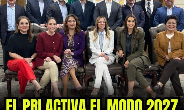 EL PRI ACTIVA EL MODO 2027 ADRIÁN DE LA GARZA ES RATIFICADO COMO ¿CANDIDATO?