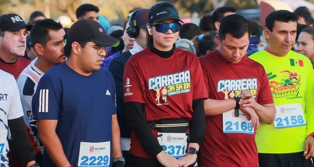 ANDRÉS MIJES AGRADECE LA PARTICIPACIÓN DE 3,000 CORREDORES EN LA CARRERA DE FUNDACIÓN ESCOBEDO