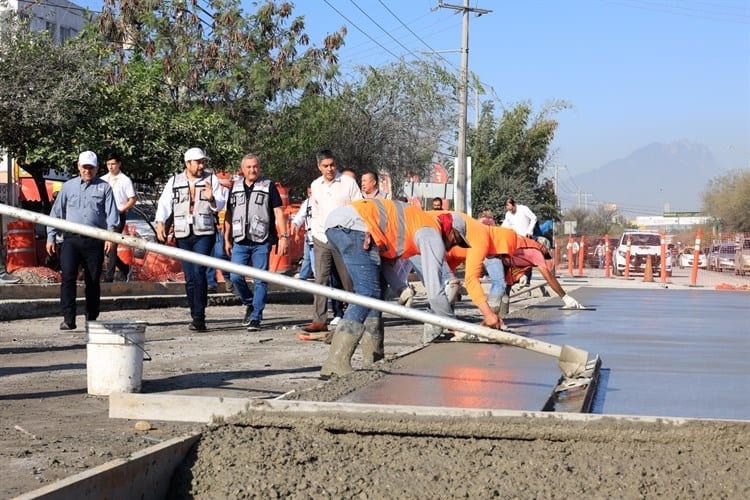 HÉCTOR GARCÍA PRESUME AVANCE DEL 90% EN REHABILITACIÓN DE ELOY CAVAZOS