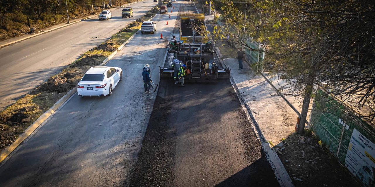 CÉSAR GARZA ARREDONDO PRESUME AVANCE EN RECONSTRUCCIÓN EN LA ZONA DE MEZQUITAL SANTA ROSA