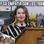 AILE TAMEZ Y SU EMPATÍA CON LOS TRANSPORTISTAS