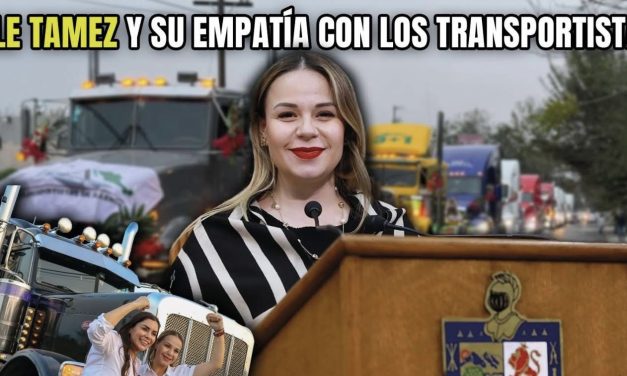 AILE TAMEZ Y SU EMPATÍA CON LOS TRANSPORTISTAS