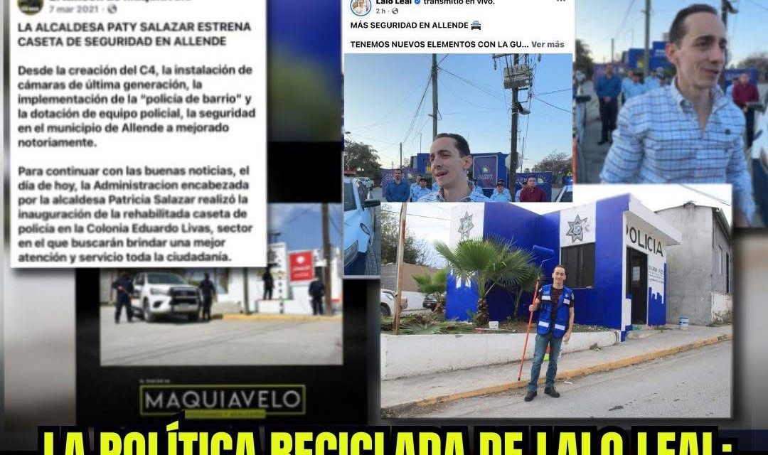 LA POLÍTICA RECICLADA DE LALO LEAL: ¿UN LOGRO O UNA MENTIRA DESCARADA?