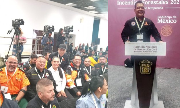 PROTECCIÓN CIVIL Y BOMBEROS DE GUADALUPE SE SE CAPACITAN CONTRA INCENDIOS FORESTALES