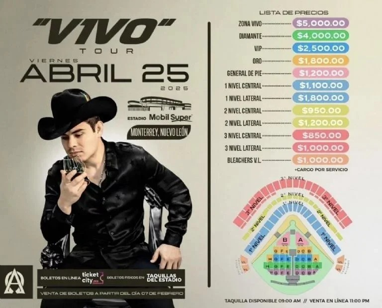 ALFREDO OLIVAS REGRESA A MONTERREY PARA TRAER SU SHOW “VIVO TOUR”