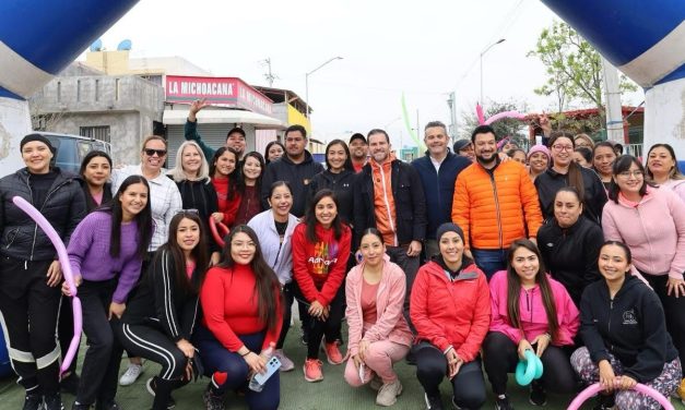 ANDRÉS PINTOS CELEBRA EVENTO DEPORTIVO EN ESCUELA DE GARCÍA