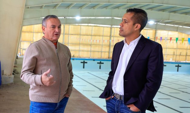 HÉCTOR GARCÍA LLEVA EL 50 % EN REHABILITACIÓN DE ALBERCAS MUNICIPALES