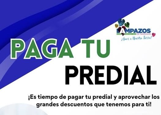 ADRIANA MARTÍNEZ INVITA A APROVECHAR DESCUENTOS EN EL PAGO DEL PREDIAL EN LAMPAZOS