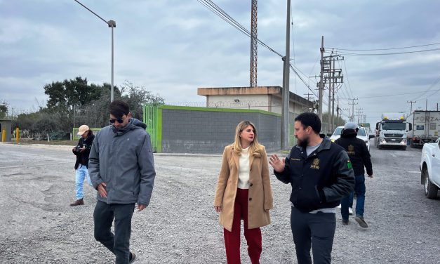 MELISA PEÑA IMPULSA RECONSTRUCCIÓN DE VIALIDAD FRENTE A SIMEPRODE