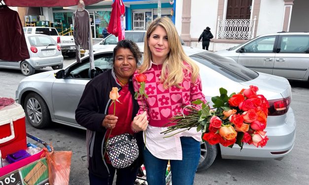MELISA PEÑA CELEBRA SAN VALENTÍN CON LA CIUDADANÍA