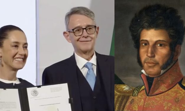 CLAUDIA SHEINBAUM “INMORTALIZA” A VICENTE GUERRERO EN EL CALENDARIO OFICIAL