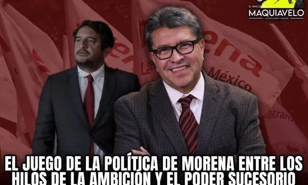 EL JUEGO DE LA POLÍTICA DE MORENA ENTRE LOS HILOS DE LA AMBICIÓN Y EL PODER SUCESORIO