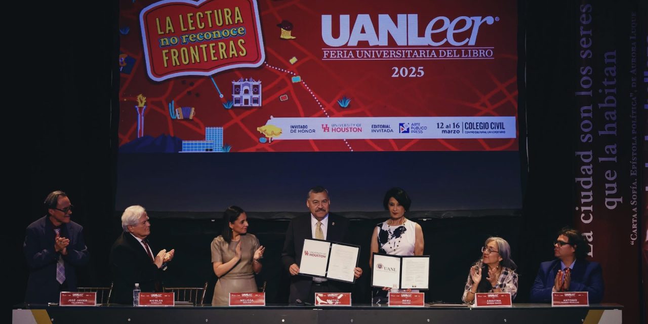 SANTOS GUZMÁN INAUGURA UANLEER 2025, LA GRAN FIESTA DE LA PALABRA