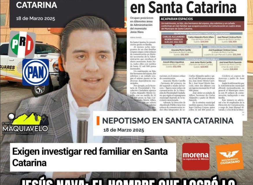 JESÚS NAVA: EL HOMBRE QUE LOGRÓ LO IMPOSIBLE… UNIR A TODOS EN SU CONTRA