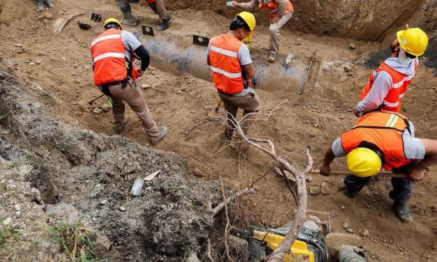 RESTAURAN SERVICIO DE AGUA EN 90 POR CIENTO DE COLONIAS AFECTADAS