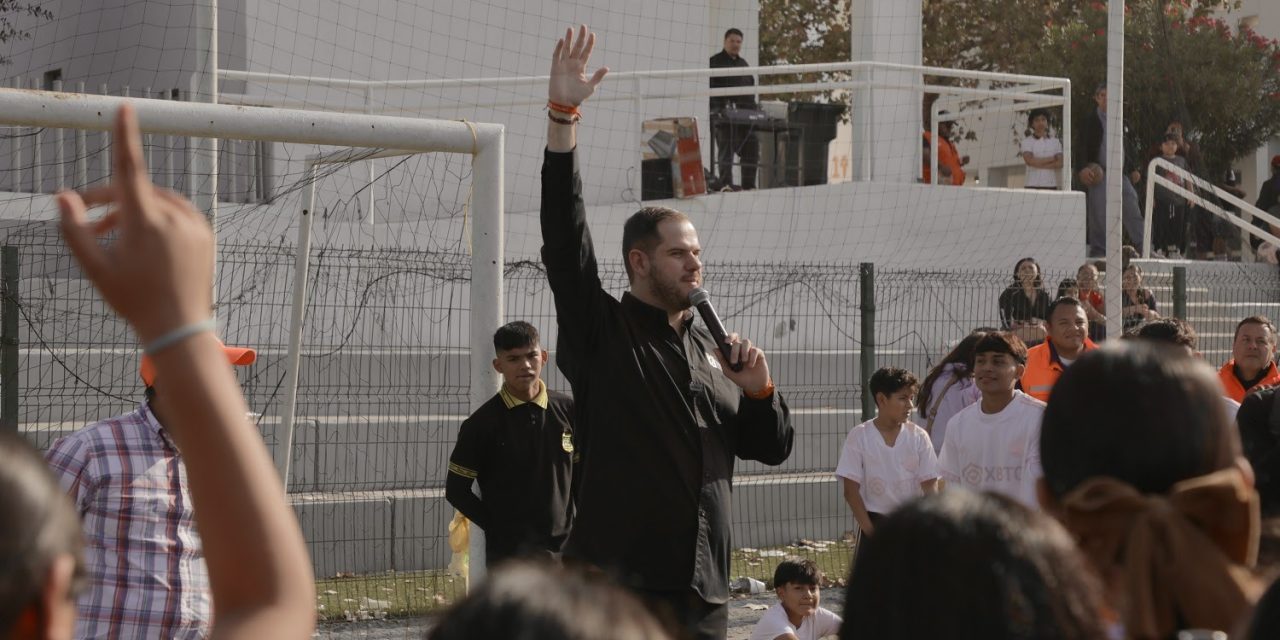 DANIEL ACOSTA FREGOSO ENCABEZA CLAUSURA DEL “MEGA TORNEO DE PARTICIPACIÓN E INCLUSIÓN JUVENIL”