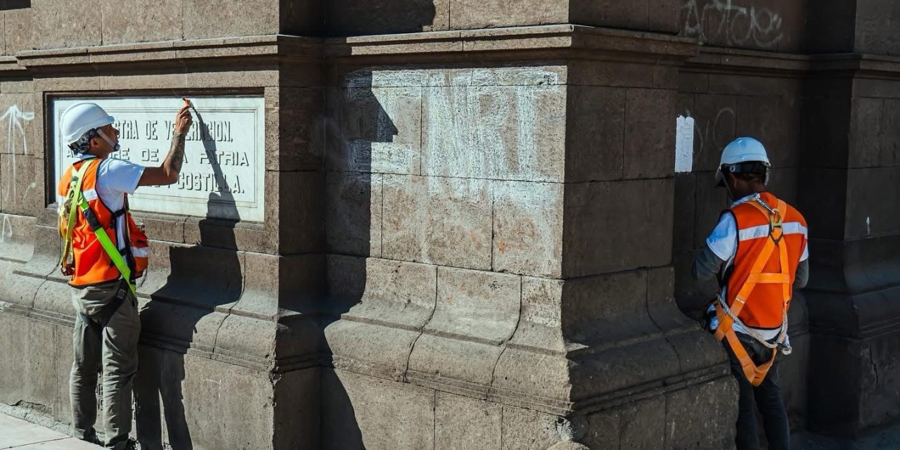 SECRETARÍA DE INFORMA SOBRE AVANCE EN RESTAURACIÓN DEL ARCO DE LA INDEPENDENCIA