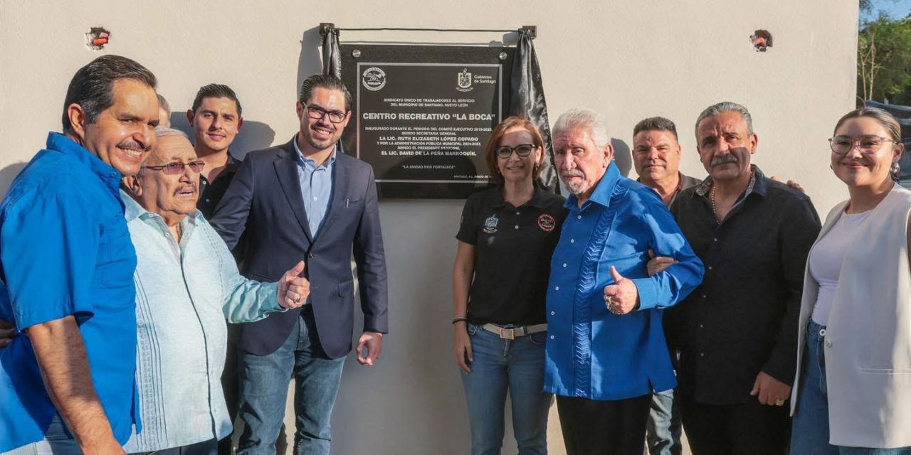 JUAN ESPINOZA EGUÍA ENCABEZA INAUGURACIÓN DE CENTRO RECREATIVO “LA BOCA”