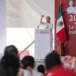 SHEINBAUM EXALTA A AMLO EN SU TIERRA: “EL MEJOR PRESIDENTE DE MÉXICO”