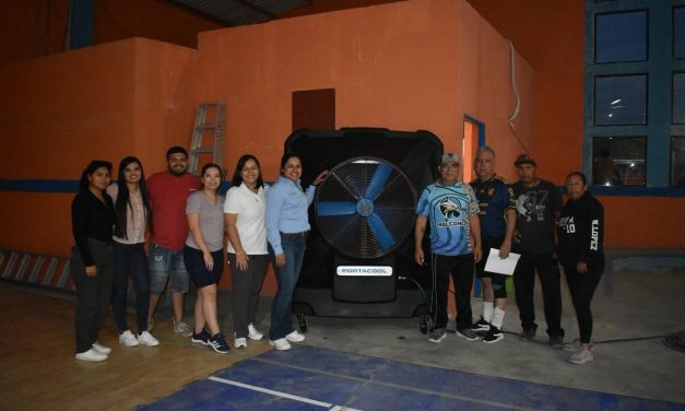 ADRIANA MARTÍNEZ REFUERZA EL APOYO AL DEPORTE EN LAMPAZOS