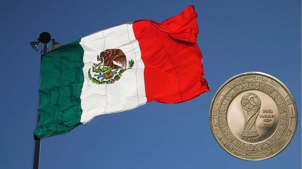 MÉXICO LANZARÁ MONEDAS CONMEMORATIVAS POR EL MUNDIAL 2026