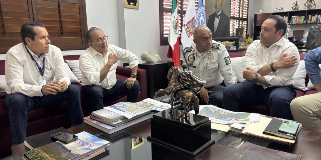 ANDRÉS MIJES Y DANIEL CARRILLO COORDINAN ESFUERZOS PARA MEJORAR LA VIALIDAD EN ESCOBEDO Y SAN NICOLÁS
