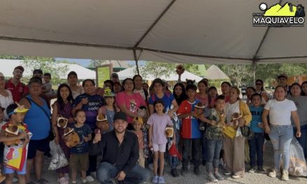 DANTE CANTÚ Y JUDITH DIAZ CELEBRAN EL DÍA DEL NIÑO EN SALINAS VICTORIA