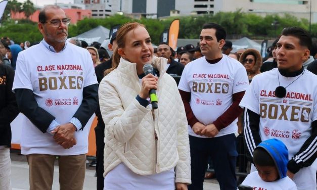 CLARA LUZ FLORES RESPALDA INICIATIVA DEPORTIVA PARA LA CONSTRUCCIÓN DE LA PAZ EN MÉXICO
