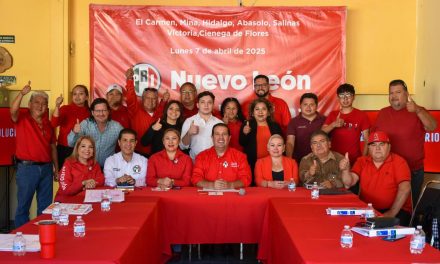 JOSÉ LUIS GARZA OCHOA “ARRANCA” REUNIONES REGIONALES DEL PRI RUMBO A 2027