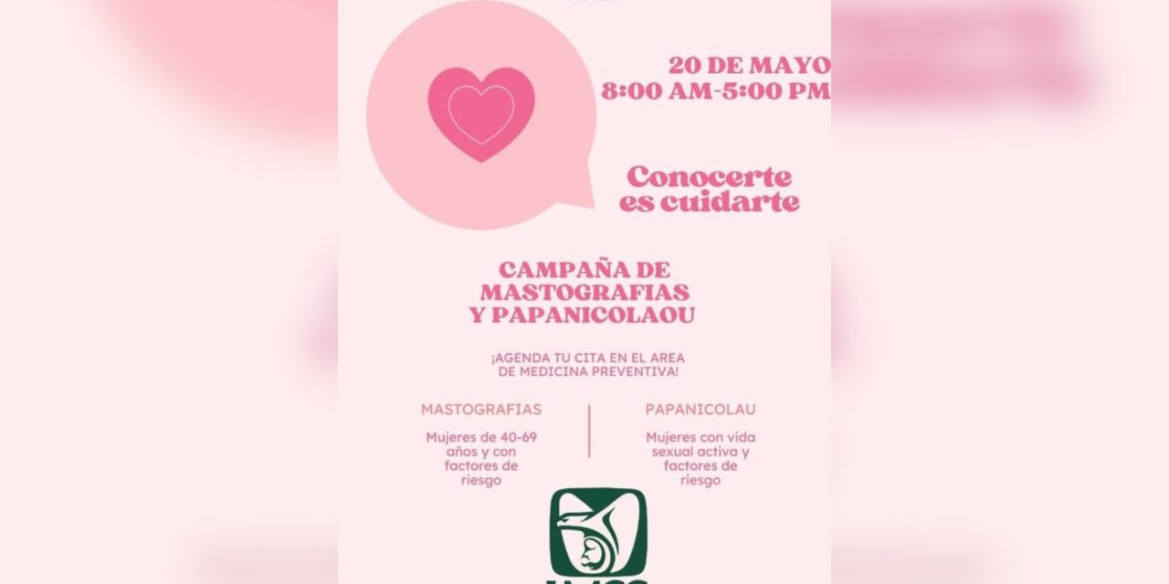 BALTAZAR MARTÍNEZ MONTEMAYOR PROMUEVE JORNADA MÉDICA “CONOCERTE Y CUIDARTE”, PARA LA DETECCIÓN TEMPRANA DE ENFERMEDADES EN LAS MUJERES