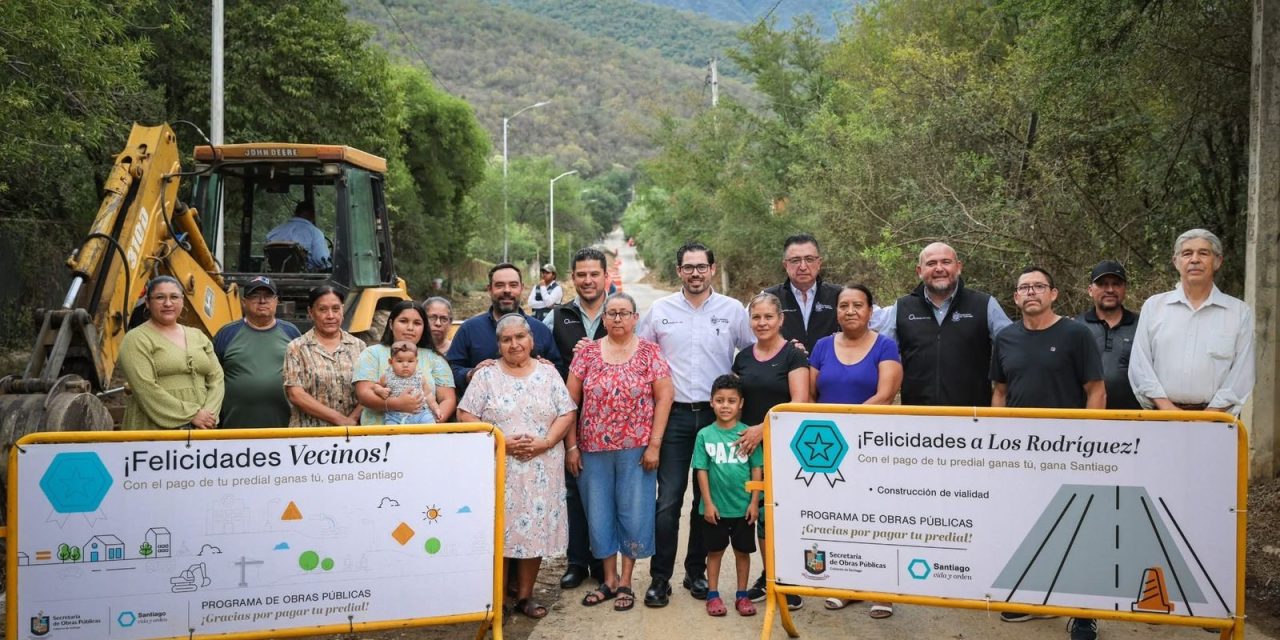 DAVID DE LA PEÑA INICIA OBRAS EN LOS FIERROS Y LOS RODRÍGUEZ COMO PARTE DEL PLAN ANUAL 2025