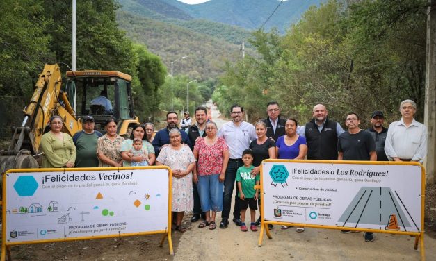 DAVID DE LA PEÑA INICIA OBRAS EN LOS FIERROS Y LOS RODRÍGUEZ COMO PARTE DEL PLAN ANUAL 2025